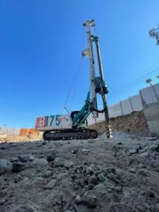 Noticias: trabajo de cimentación documentado por CRS